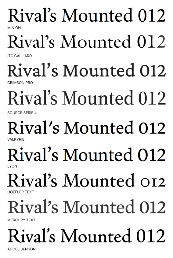 Type tester example one